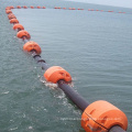 Easy installation HDPE pipe floater/steel pipe floater for discharging